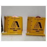 Vintage Metal Rain Gauges