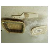 Pyrex Casserole Dish With Basket, Plates, Pie