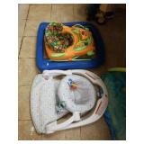 Baby Play Walker & Fisher Price Infant Booster
