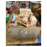 Box Of Avon Cologne Bottles