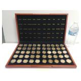 Gold Plated State Quarters Set - Denver Mint