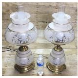 Pair of Vintage Abigail Adams Quoizel Gold