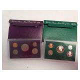 (2) United States Mint Proof Sets - 1991 & 1995