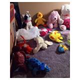 Large Lot of Miscellaneous Stuffed Animals