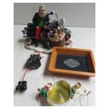 Harley Davidson Figurine, Ornaments & Other