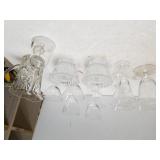Glass Stemware,  Small Pitcher, 25th Anniversary