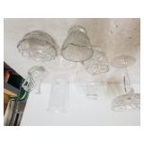 Assorted Glassware Including Candy Dish, Cheese