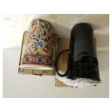 Longaberger Ebony Travel Mug & Celebrations