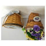 Longaberger Baskets With Liners