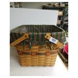 Longaberger Large Basket With Liner