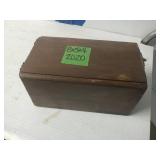 Small Wooden box 8 X 5 X 4