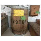 Oyster Barrel 11" Diam 18" Tall