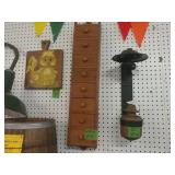 Wooden 8 drawer Shelf 6 X 30 X 4