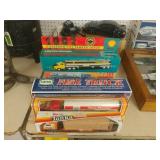 5 Pc toy trucks- Hess,Exxon,shell,Tonka, Sunco