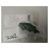 2062 Hand Carved fish by Earl Houck