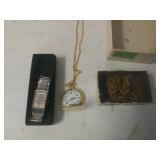 Green Mens Watch (As Found), Working Pocket