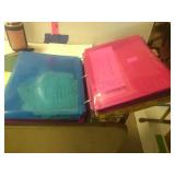 Binder Of Old Train Tickets,postCard,baggage