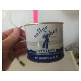 Sailor Boy Brand 12 Oz Oyster Can