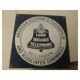 American Telephone & Telegraph Co Sign 8" Square