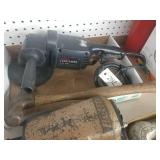 Sears Craftsman 3/8 HP 2 Speed Sander And Wooden