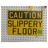 Slippery Floor Sign 14 X 10