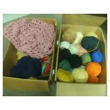 2 Boxes Of Yarn