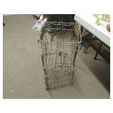 Metal Egg Crate And Metal Milk Crate