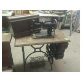 Domestic Treadle Sewing Machine
