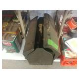 Old Tool Box With Misc Tools