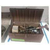 Wooden Box And Tools