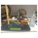 Clean Up - Coke & Prose Bottles, Clock,  Milk