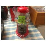 Bubble Gum Machine Filled With Marbles 12" Tall