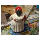 Aunt Jemima Cookie Jar 11" Tall Paint is peeling