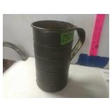 Tin 1 Quart Measuring Cup