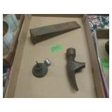 Oil Can, Thimble, Hammer Head, Chessel