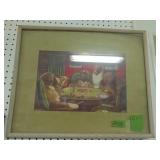 Dogs Playing Poker Picture 21 X 17