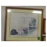 Maybe Next Time Signed Print 31 X 28 1/2