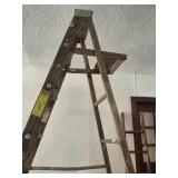 8 Ft Wooden Ladder