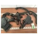 Gun Holster Around the back gun holster 

Black