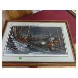 "Evening With Friends" Signed Terry Redlin 29 X