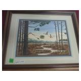 Nesting Pines By Grover Cantwell Jr Signed 23 1/2