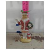 Porcelain Santa Lady Missing hand