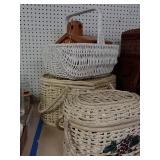 Baskets And Bird House
