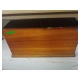 Wood Chest Lot 34 × 18 × 11