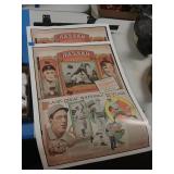 Hassan Cork Tip Cigarettes Picture Lot ×2