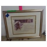 Framed Mackay Picture Lot 12 × 15