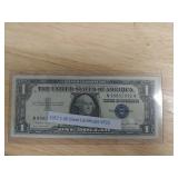 1957 1.00 Silver Certificate VF25