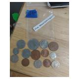 14 Pc Mixed Date England