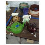 Tea Pots. Small Pitchers