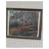 Framed Puzzle Picture 18 1/2 x 22